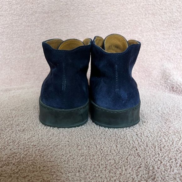 J. Fitzpatrick Navy Blue Suede Chukka Boot Men’s Size 11